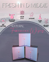 Load image into Gallery viewer, NATURAL FEMININE WIPES